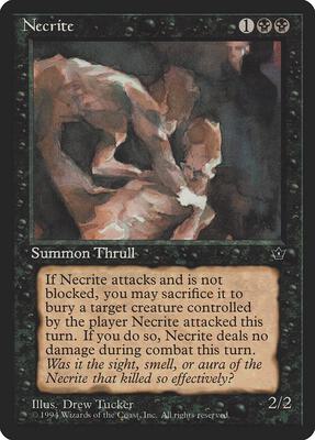 Necrite (Tucker) card from Fallen Empires