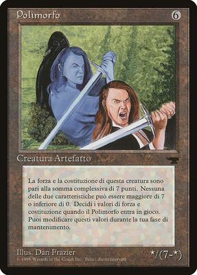 Shapeshifter (Italian) - "Polimorfo" card from Renaissance