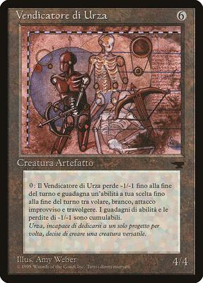 Urza's Avenger (Italian) - "Vendicatore di Urza" card from Renaissance