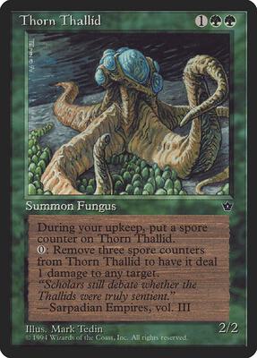 Thorn Thallid (Tedin) card from Fallen Empires