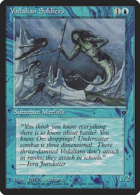 Vodalian Soldiers (Menges) card from Fallen Empires