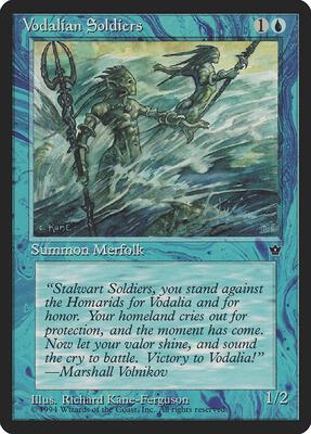 Vodalian Soldiers (Kane-Ferguson) card from Fallen Empires