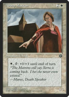 Abbey Matron [Version 2] card from Homelands
