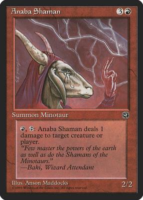 Anaba Shaman [Version 2] card from Homelands