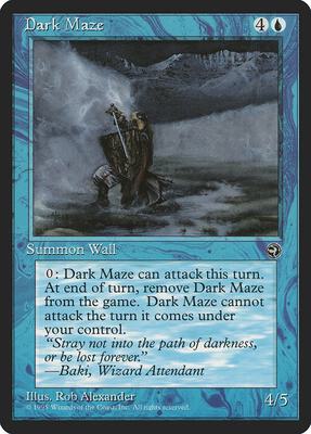 Dark Maze [Version 2] card from Homelands