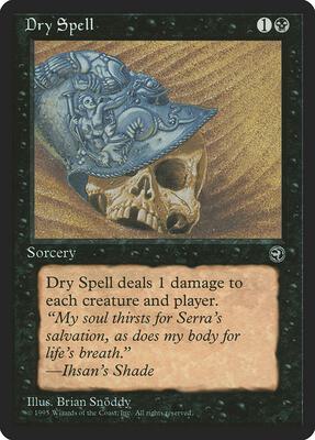 Dry Spell [Version 2] card from Homelands