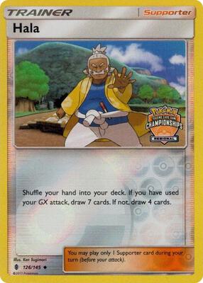 Hala - 126/145 (Regional Championships) card from League & Championship Cards