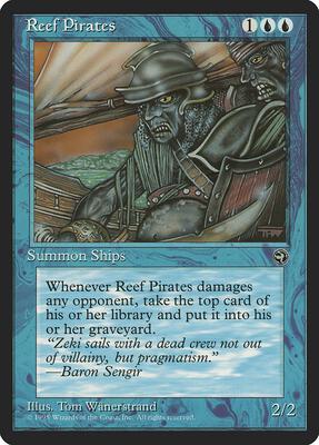Reef Pirates card from Homelands