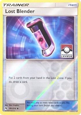 Lost Blender - 181/214 (Pokemon League) card from League & Championship Cards