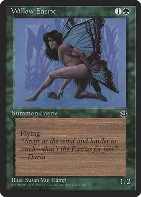 Willow Faerie [Version 2] card from Homelands