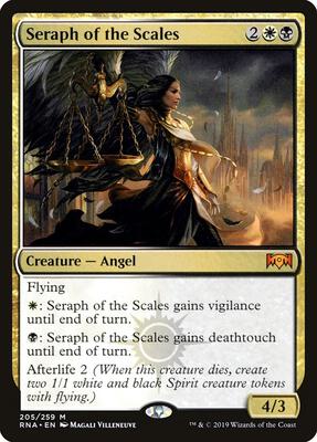 Seraph of the Scales card from Ravnica Allegiance