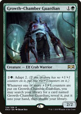 Growth-Chamber Guardian card from Ravnica Allegiance