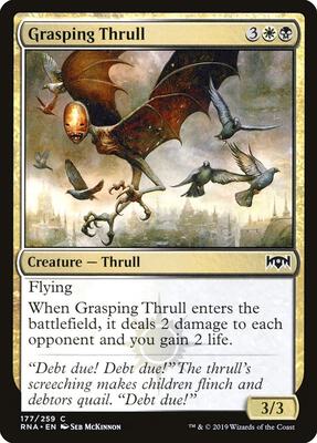 Grasping Thrull card from Ravnica Allegiance