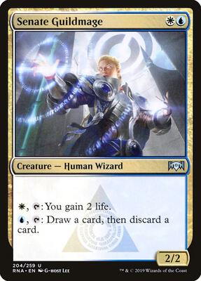 Senate Guildmage card from Ravnica Allegiance
