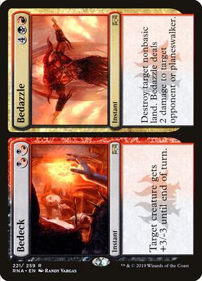 Bedeck // Bedazzle card from Ravnica Allegiance