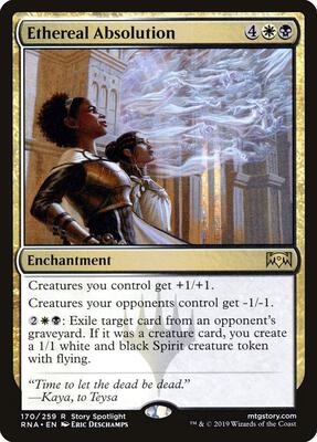 Ethereal Absolution card from Ravnica Allegiance
