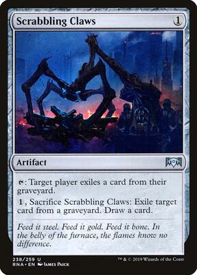 Scrabbling Claws card from Ravnica Allegiance