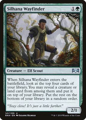Silhana Wayfinder card from Ravnica Allegiance