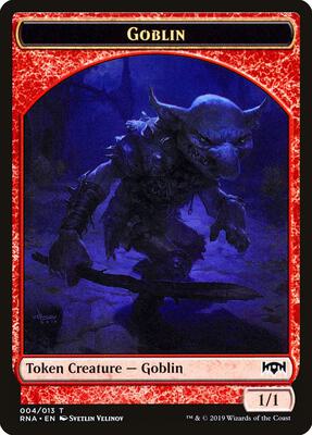 Goblin Token card from Ravnica Allegiance