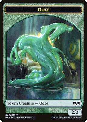 Ooze Token card from Ravnica Allegiance