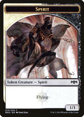 Spirit Token card from Ravnica Allegiance