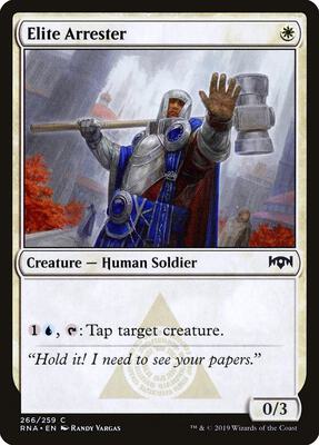 Elite Arrester card from Ravnica Allegiance