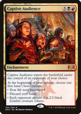 Captive Audience card from Ravnica Allegiance