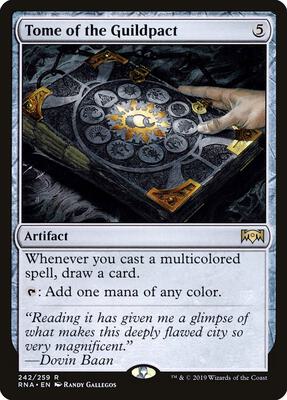 Tome of the Guildpact card from Ravnica Allegiance