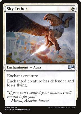 Sky Tether card from Ravnica Allegiance