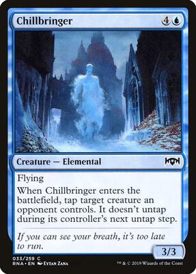 Chillbringer card from Ravnica Allegiance
