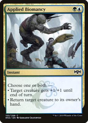 Applied Biomancy card from Ravnica Allegiance