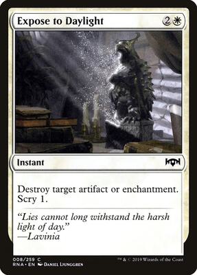 Expose to Daylight card from Ravnica Allegiance