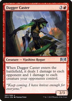Dagger Caster card from Ravnica Allegiance