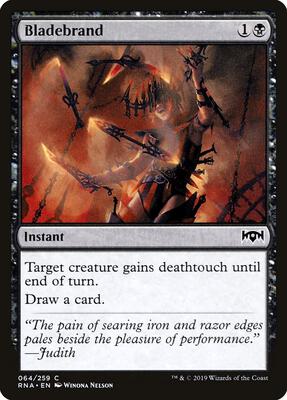 Bladebrand card from Ravnica Allegiance