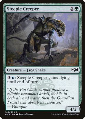 Steeple Creeper card from Ravnica Allegiance