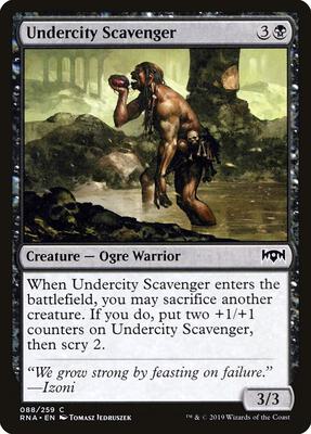 Undercity Scavenger card from Ravnica Allegiance