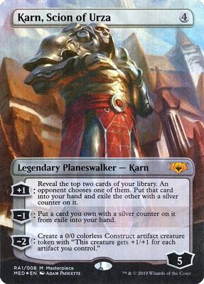 Karn, Scion of Urza card from Mythic Edition: Ravnica Allegiance