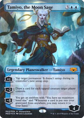 Tamiyo, the Moon Sage card from Mythic Edition: Ravnica Allegiance