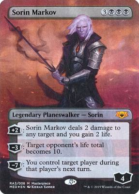 Sorin Markov card from Mythic Edition: Ravnica Allegiance