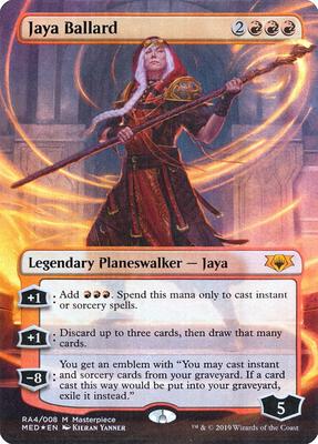 Jaya Ballard card from Mythic Edition: Ravnica Allegiance