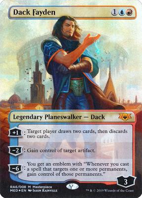 Dack Fayden card from Mythic Edition: Ravnica Allegiance