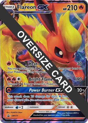 Flareon GX - SM171 (SM Black Star Promo) card from Jumbo Cards
