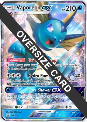 Vaporeon GX - SM172 card from Jumbo Cards