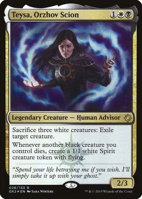 Teysa, Orzhov Scion card from Ravnica Allegiance: Guild Kits