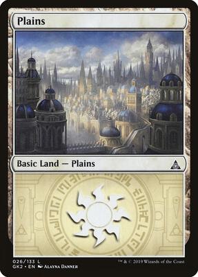 Plains (026) card from Ravnica Allegiance: Guild Kits