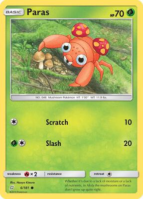 Paras card from SM - Team Up