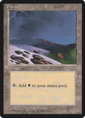 Plains (344) card from Ice Age