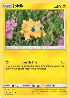 Joltik card from SM - Team Up