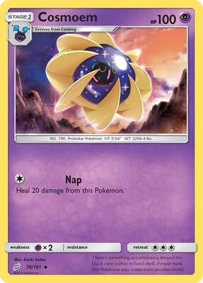 Cosmoem card from SM - Team Up