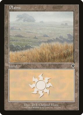 Plains (333) card from Invasion